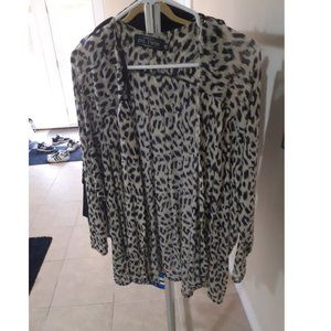 leopard cardigan